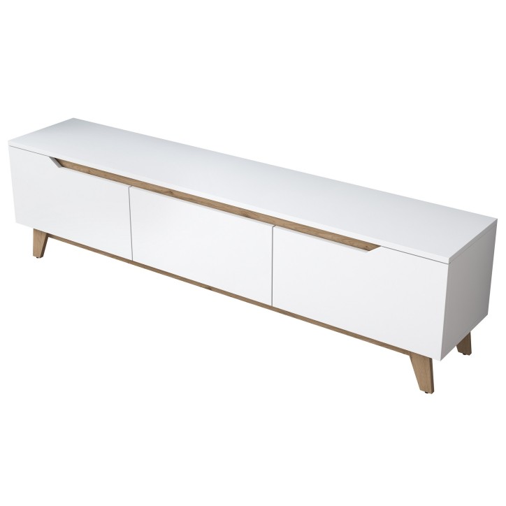 Mueble TV D1-2472 nogal blanco