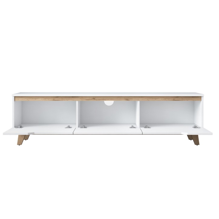 Mueble TV D1-2472 nogal blanco