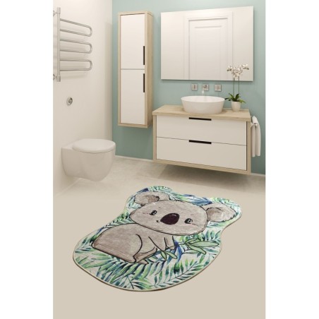 Alfombra de baño Koala Shape multicolor