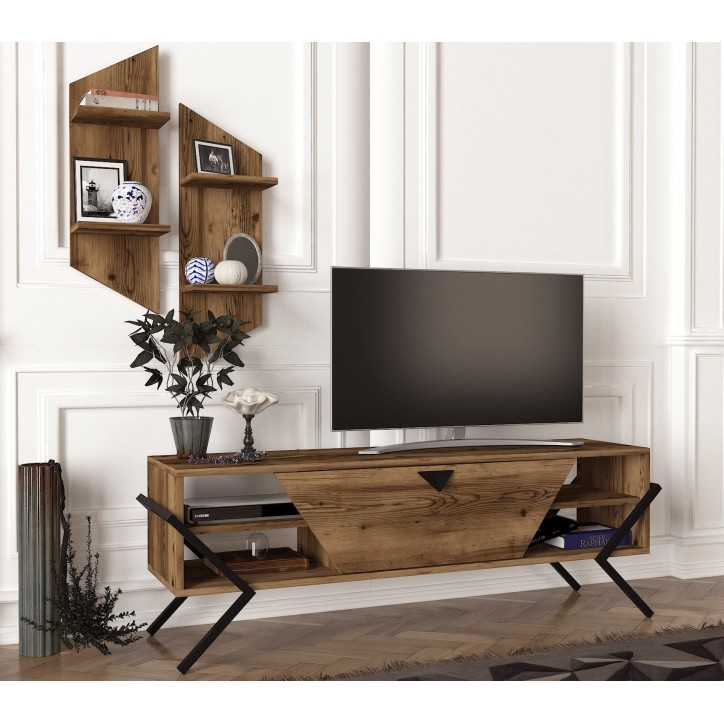 Mueble TV con estante Prego lydia