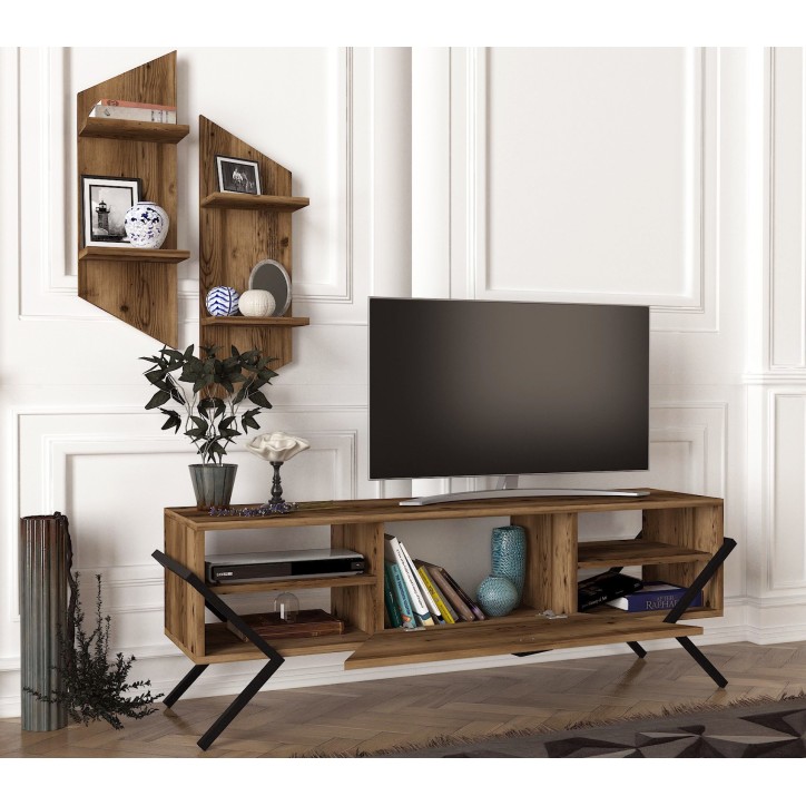 Mueble TV con estante Prego lydia