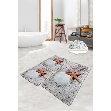 Alfombra de baño Set (3 piezas) Starfısh multicolor