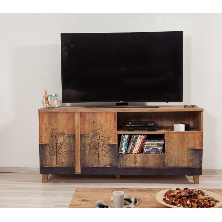 Mueble TV Marina Mila-753 pino atlántico