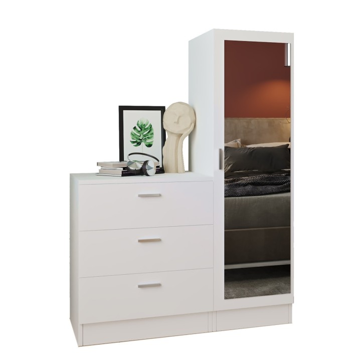 Mueble auxiliar CC6-W blanco