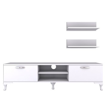 Mueble TV con estante A4-1 blanco - 893RAN1395