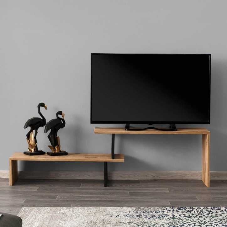 Mueble TV Ovit pino negro