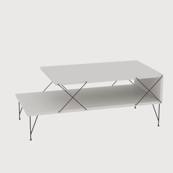 Mesa de centro Loire blanco - 854KLN2826