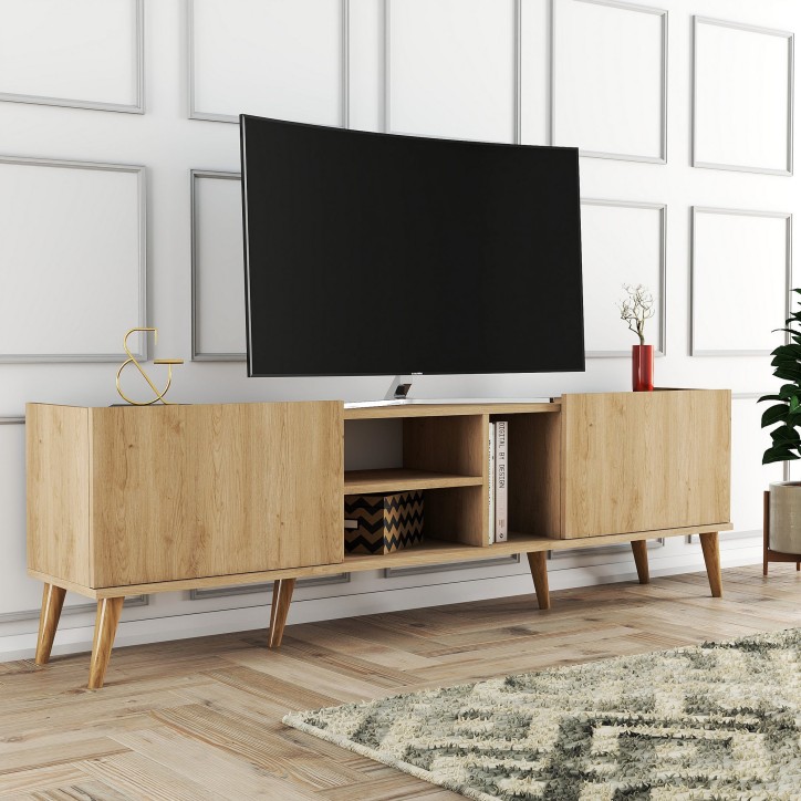 Mueble TV Lotus-1350 roble