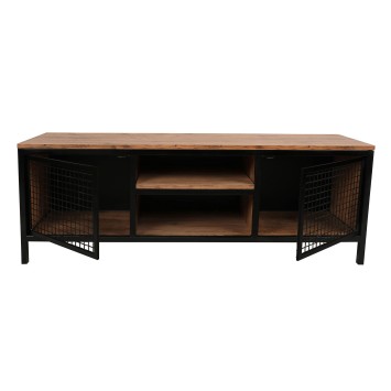 Mueble TV Zeno pino negro - 854KLN3015