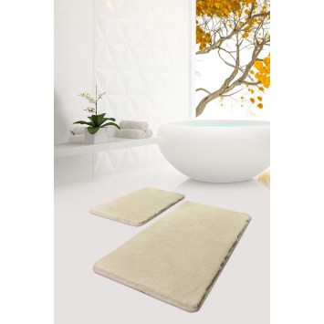 Alfombra de baño Set (2 piezas) Havai  crudo