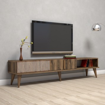 Mueble TV Milan nogal - 845HCT3092