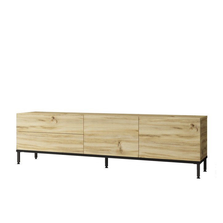 Mueble TV LV6-KL roble negro