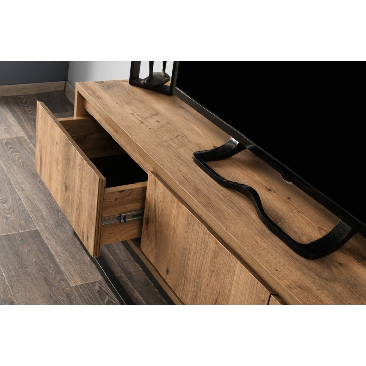 Mueble TV Tılsım 140 pino negro