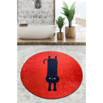 Alfombra de baño Comfort Djt (100 cm) multicolor