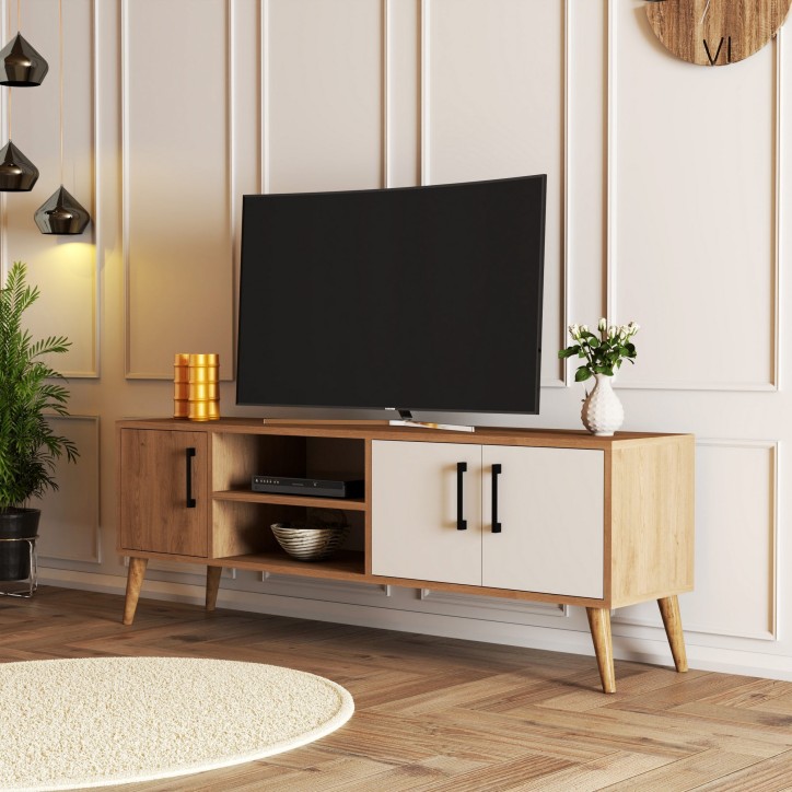 Mueble TV Exxen -1584 roble blanco