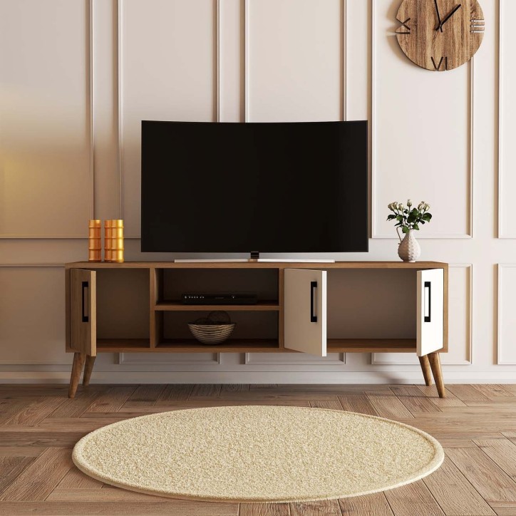 Mueble TV Exxen -1584 roble blanco