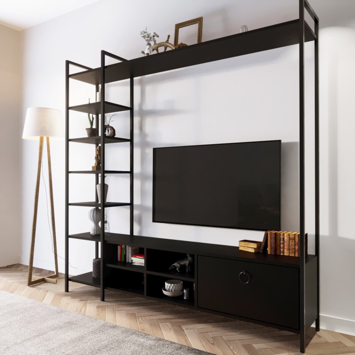 Mueble TV Matty L515 negro