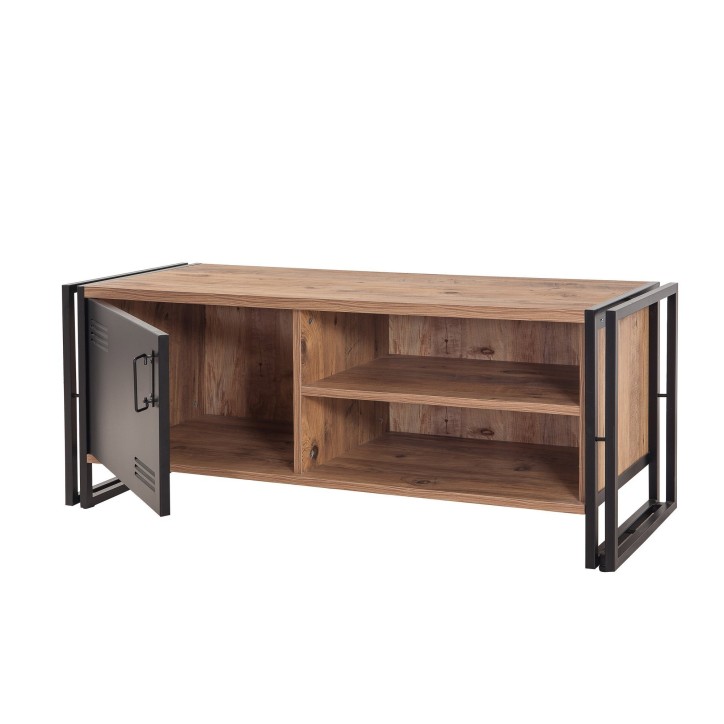 Mueble TV Cosmo Foris pino atlántico negro