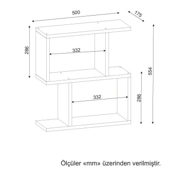 Mesa auxiliar Karinus blanco - 731WAT2816