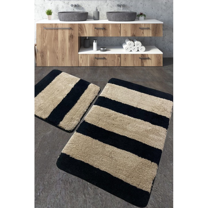 Alfombra de baño Set (2 piezas) Ontale multicolor