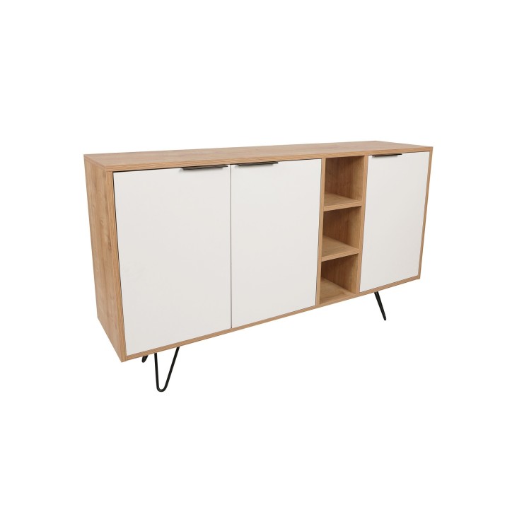 Aparador Clara Console roble blanco