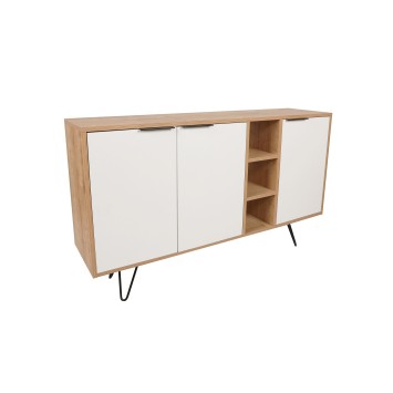 Aparador Clara Console roble blanco - 855DTE4210