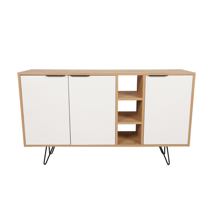 Aparador Clara Console roble blanco