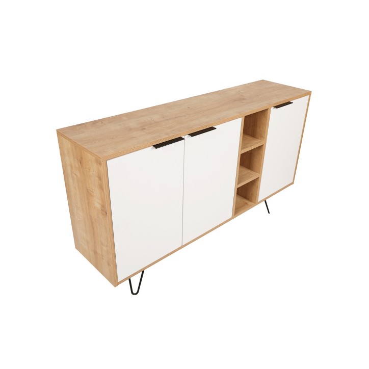 Aparador Clara Console roble blanco