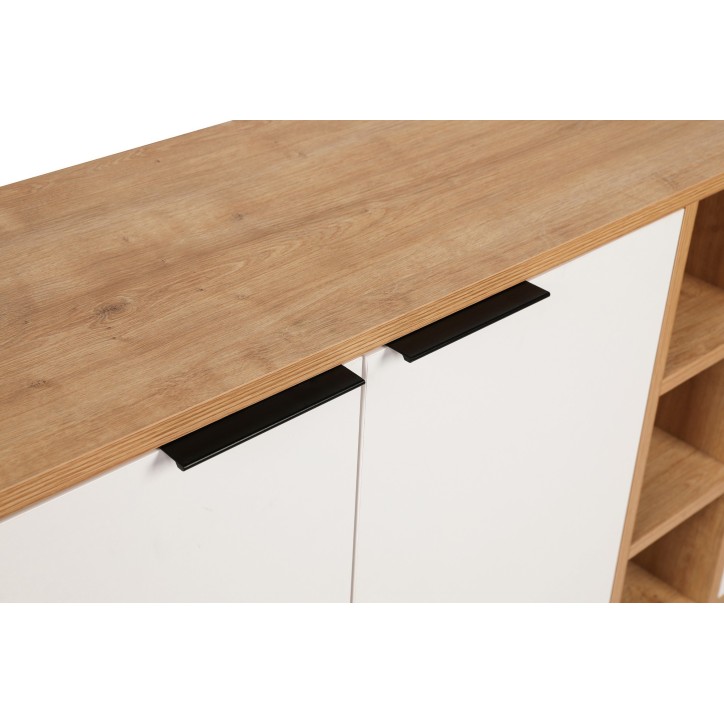 Aparador Clara Console roble blanco