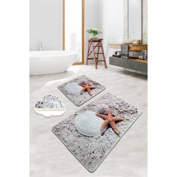 Alfombra de baño Set (2 piezas) Starfısh multicolor