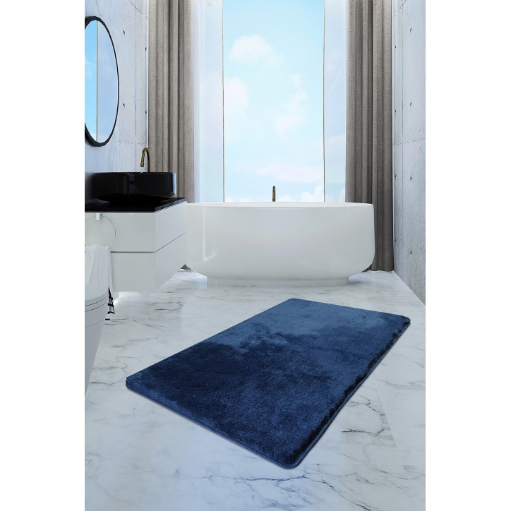 Alfombra de baño Havai  azul oscuro