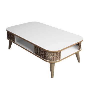 Mesa de centro Eylül blanco - 845HCT2829