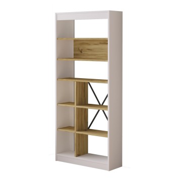 Librería LV19-WK roble blanco - 921YRD1137