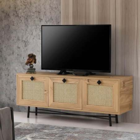 Mueble TV Alcazar 140 roble negro