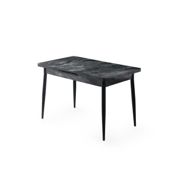 Mesa de comedor extensible Ay-1182 antracita - 974NMB1142