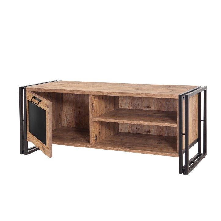 Mueble TV Arcas Briana pino atlántico negro