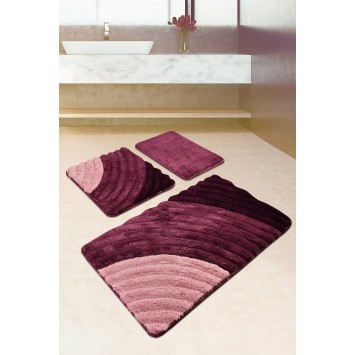 Alfombra de baño Set (3 piezas) Well  multicolor