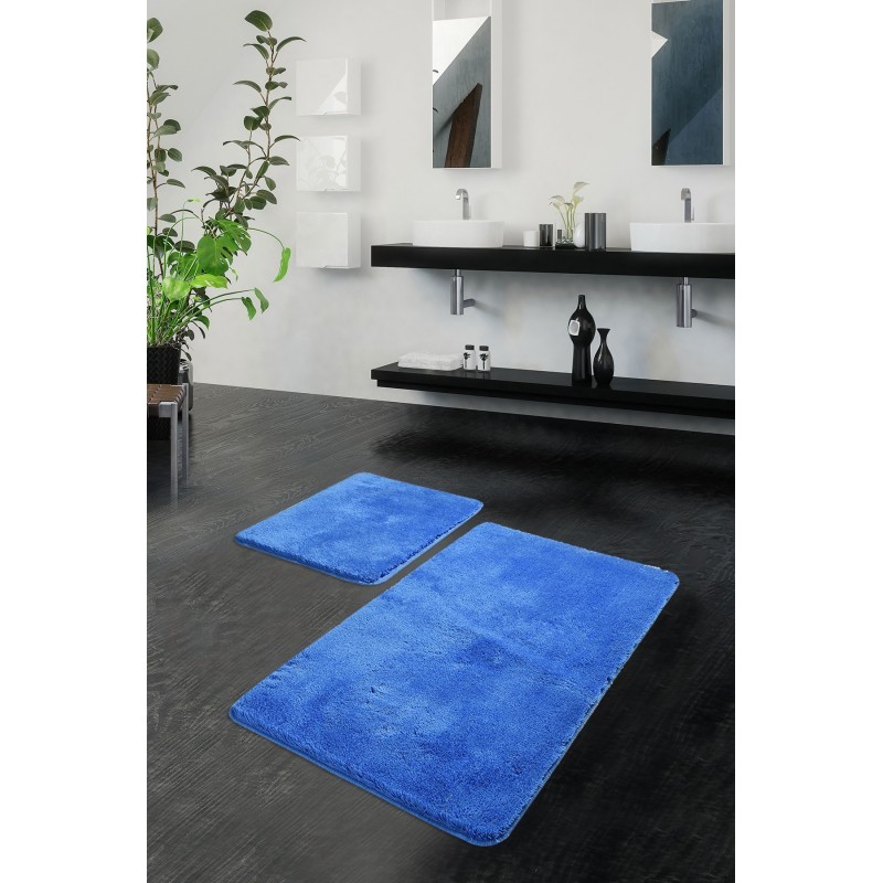 Alfombra de baño Set (2 piezas) Havai  azul