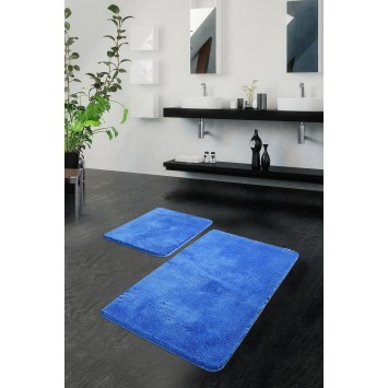 Alfombra de baño Set (2 piezas) Havai  azul