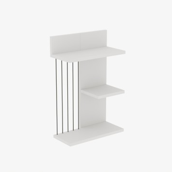 Estante de pared Kınık blanco - 854KLN1740