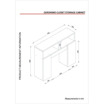 Mueble de baño Geronimo blanco - 756FRN3908