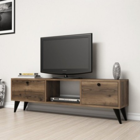 Mueble TV Serenat 1210 negro nogal