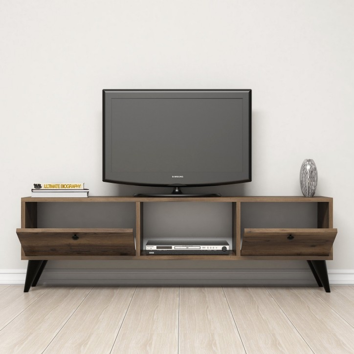 Mueble TV Serenat 1210 negro nogal