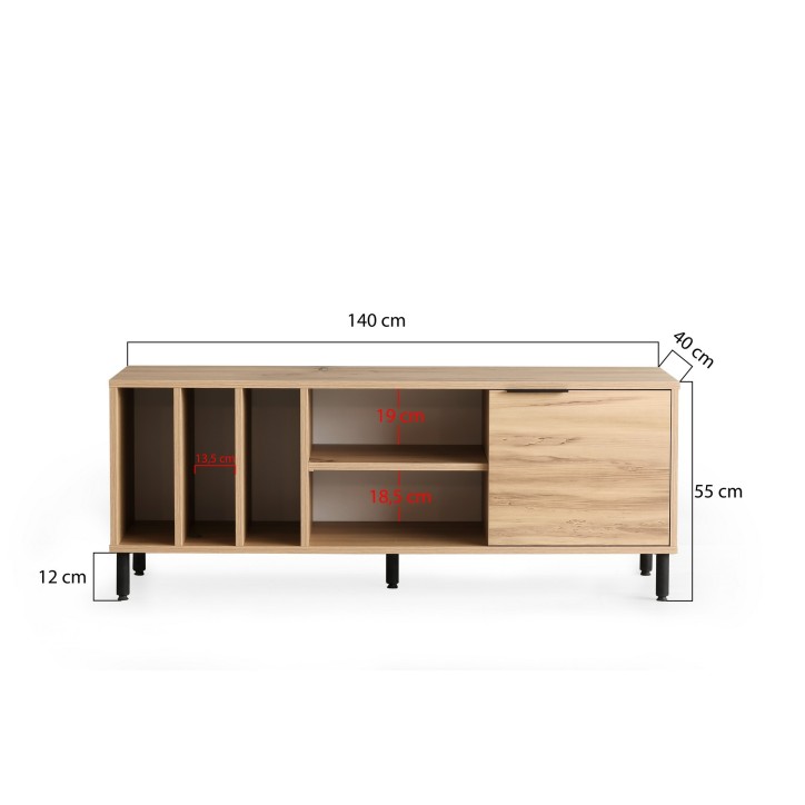 Mueble TV Bodegas roble