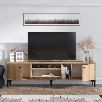 Mueble TV Penny roble - 393MRD1218