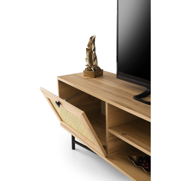 Mueble TV Begonya 180 roble negro