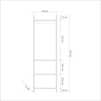 Armario Dynamic Takım-7 pino atlántico - 863SPH5426