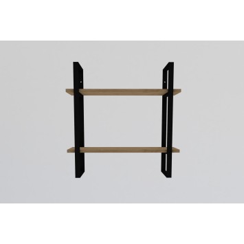 Estante de pared Buba zafiro roble negro - 495SSE1107