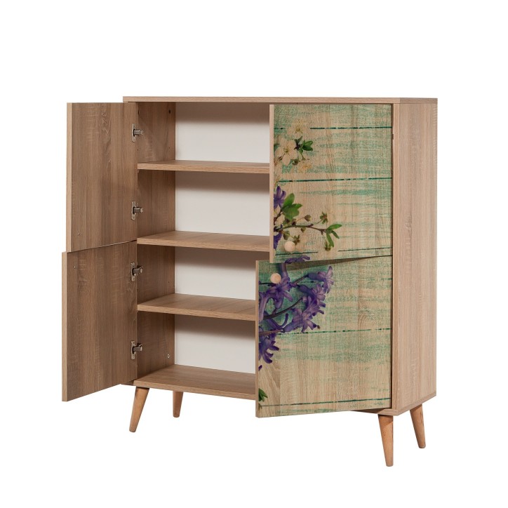 Mueble auxiliar Multilux-727 sonoma roble