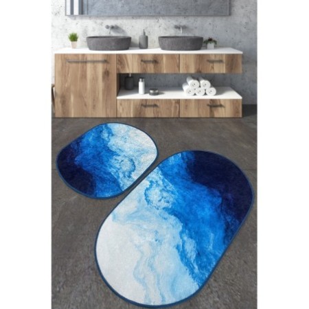 Alfombra de baño Set (2 piezas) Oseyan  multicolor